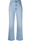 LEVI'S HIGH RISE STRAIGHT-LEG JEANS