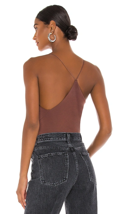 Skin Gilda Bodysuit In Walnut