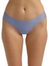 Commando Women's Butter Mid-rise Thong In Pebble