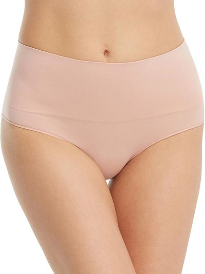 Spanx Everyday Shaping Brief In Vintage Rose