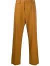 KENZO STRAIGHT-LEG TAILORED TROUSERS