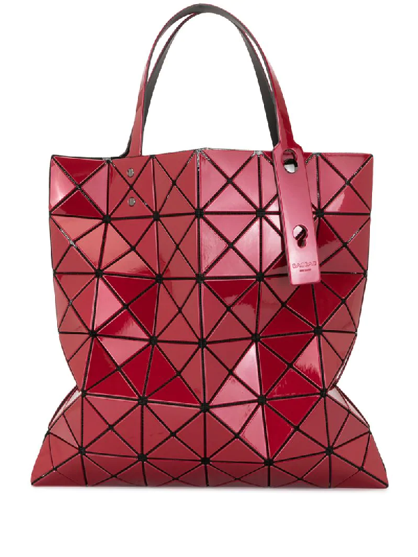 Bao Bao Issey Miyake Luce Prism Tote Bag In Red | ModeSens