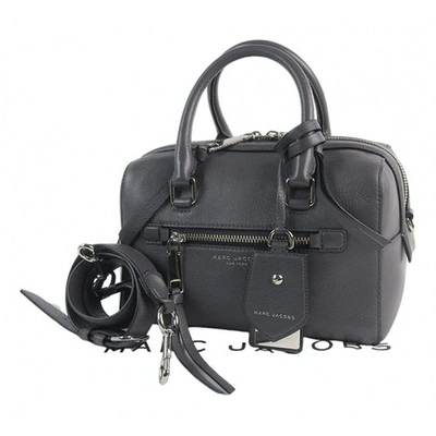 Pre-owned Marc Jacobs Grey Leather Handbag