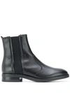 SEE BY CHLOÉ SCALLOP-EDGE CHELSEA BOOTS