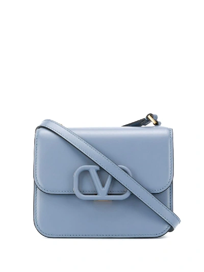 Valentino Garavani Micro Vsling Crossbody Bag In Blue