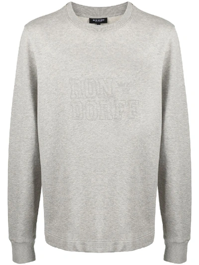Ron Dorff Logo Sweatshirt In Grey
