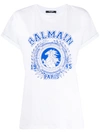 BALMAIN LOGO UNIVERSITY PRINT T-SHIRT