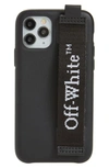 OFF-WHITE INDUSTRIAL LOGO IPHONE 11 PRO CASE,OWPA012E20PLA0041001