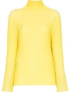 ISSEY MIYAKE LONG SLEEVE ROLL NECK TOP