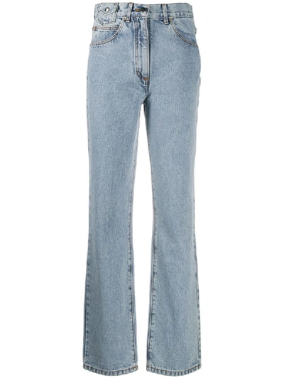 Almaz Light Wash Jeans In Blue