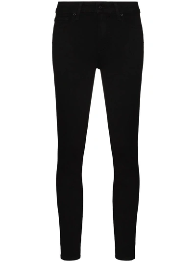 Paige Muse Cropped Skinny Jeans In Black