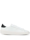 DATE ACE LOW-TOP LEATHER SNEAKERS