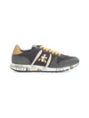 Premiata Eric 4943 Low-top Sneakers In Fumo Arancio