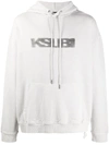 KSUBI SIGN OF THE TIMES COTTON HOODIE