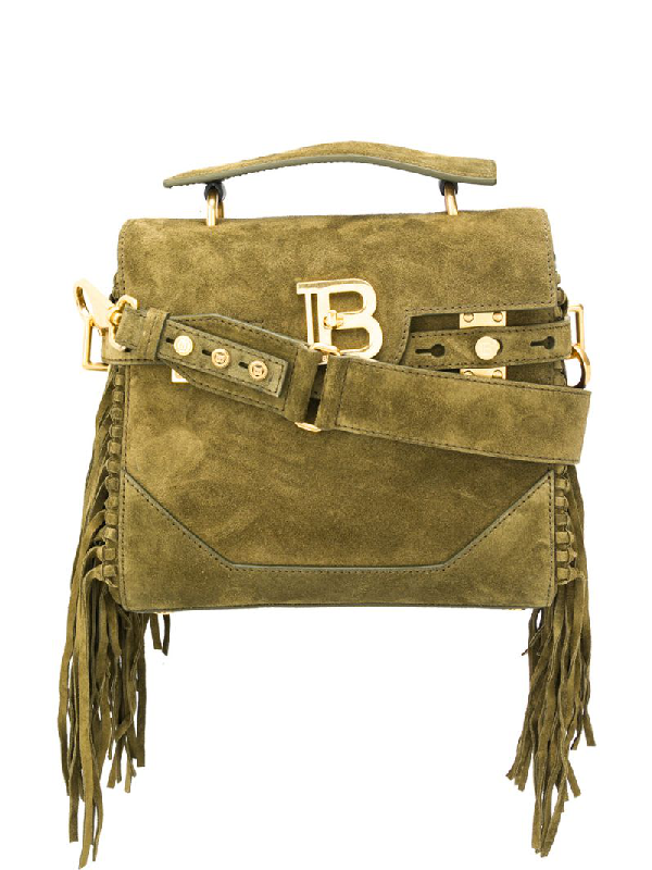 Balmain 'b-buzz 23' Handtasche In Green | ModeSens