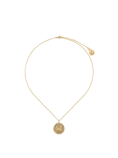 Goossens Talisman Cancer Necklace In Gold