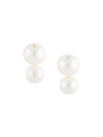 Jennifer Behr Women's Gretel Faux Pearl Earrings In White