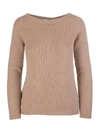 MAX MARA CAMEL GIORGIO SWEATER,93660809600 003