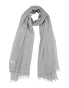 Brunello Cucinelli Scarves In Light Grey