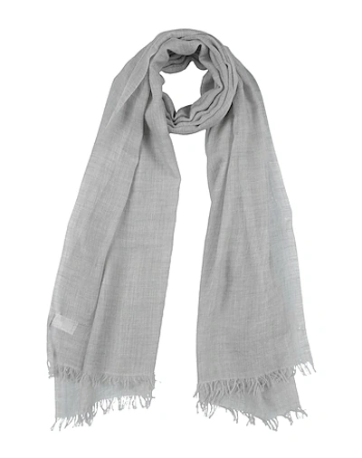 Brunello Cucinelli Scarves In Light Grey