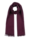 Brunello Cucinelli Scarves In Dark Purple