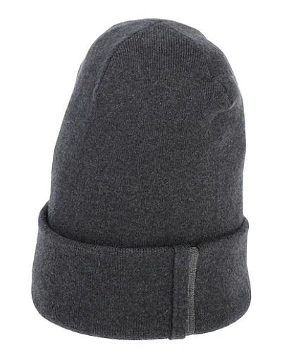 Brunello Cucinelli Hat In Steel Grey