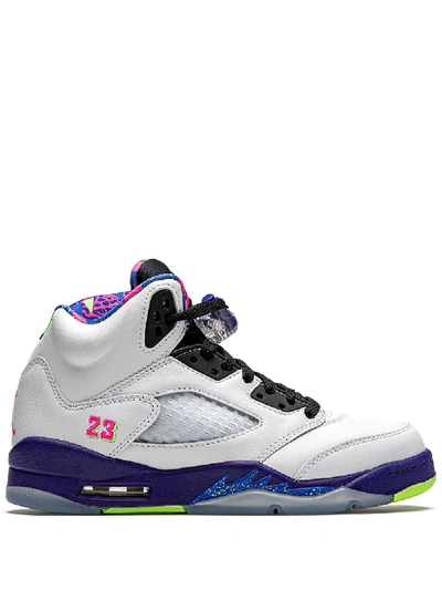 Jordan Kids' Air  5 "alternate Bel-air" Trainers In White