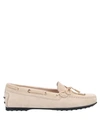 Tod's Loafers In Beige
