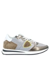 Philippe Model Glitter Pop Trainers In Grey
