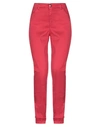 EMPORIO ARMANI EMPORIO ARMANI WOMAN PANTS RED SIZE 25 LYOCELL, COTTON, ELASTANE,13342193FP 1