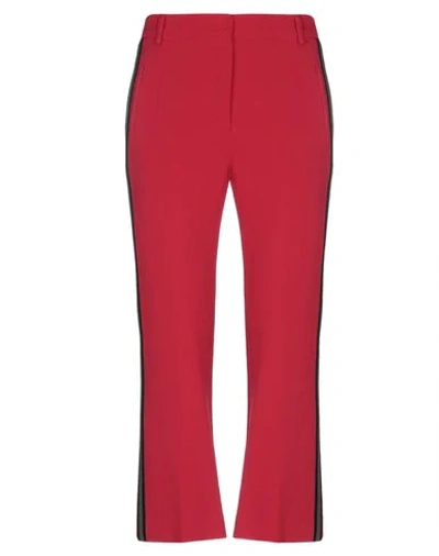 The Editor Casual Pants In Red