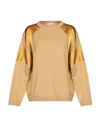 Brunello Cucinelli Sweaters In Ocher