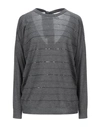 Brunello Cucinelli Sweaters In Grey