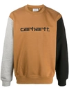 CARHARTT LONG SLEEVE LOGO SWEATSHIRT