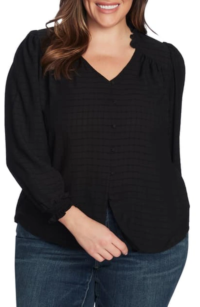 1.state Button Front Top In Rich Black