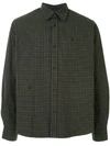 KENZO RELAXED CHECK PATTERN SHIRT