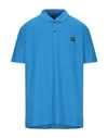 Paul & Shark Polo Shirts In Bright Blue