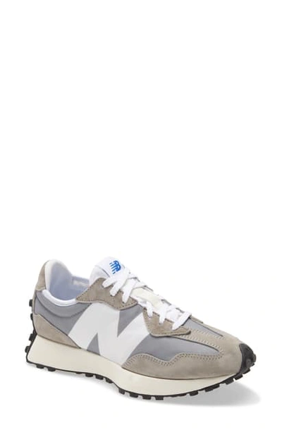 New Balance 327 Sneaker In Grey/white
