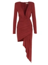 ALEXANDRE VAUTHIER ALEXANDRE VAUTHIER DRAPED MINI DRESS