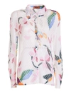 MISSONI FLORAL PRINTED SHIRT IN WHITE