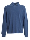 Polo Ralph Lauren Classic Long-sleeve Polo-shirt In Blue