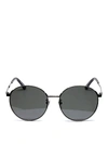 GUCCI ROUND SHAPED METAL SUNGLASSES IN BLACK