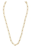 MADEWELL PAPERCLIP CHAIN NECKLACE,AM269