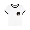 ALICE AND OLIVIA RYLYN WHITE COTTON T-SHIRT,3248277