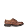 CHURCH'S MCPHERSON BROWN LEATHER DERBY SHOES,3899642