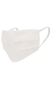 KARINA GRIMALDI KELLY EYELET FACE MASK,KARI-WA11