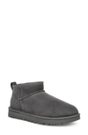 Ugg Classic Ultra Mini Grey Suede Boots