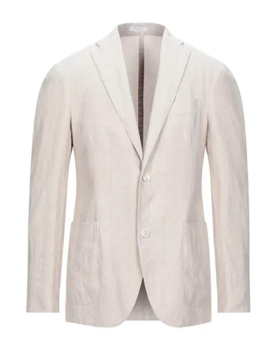 Boglioli Suit Jackets In Beige
