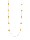 Alberto Milani 18k Yellow Gold Studded Chain Necklace