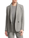 AKRIS PUNTO DANDRE MICRO HOUNDSTOOTH WOOL BLAZER JACKET,0400012488826